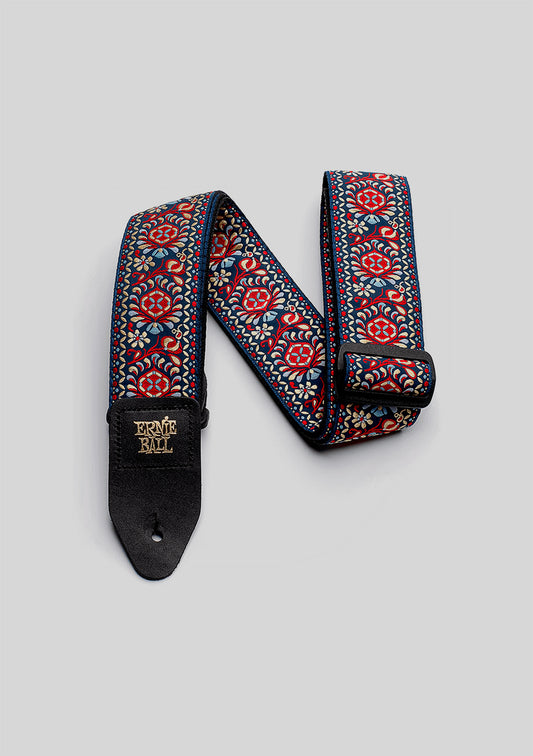 Correa guitarra o bajo Ernie Ball Royal Bloom Jacquard P04091