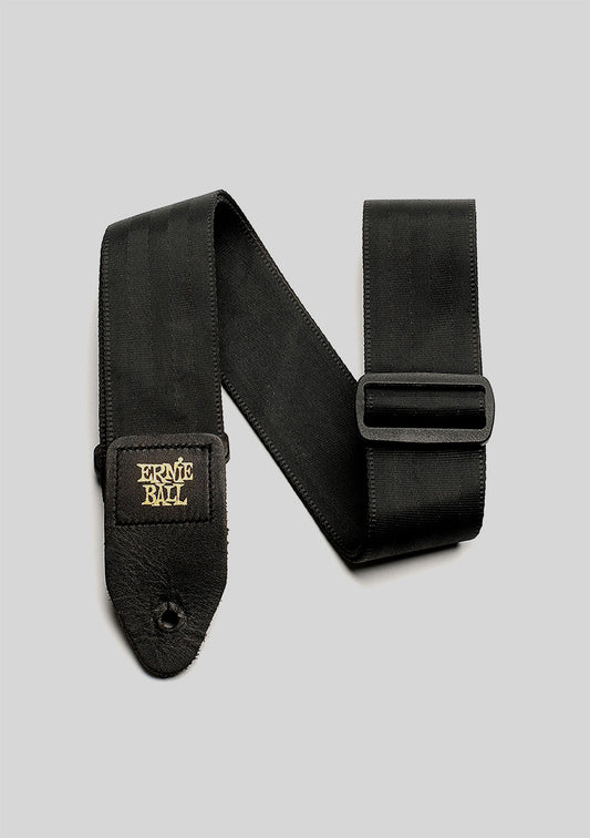 Correa guitarra o bajo Ernie Ball 2 Seatbelt Webbing Strap - Black P04139