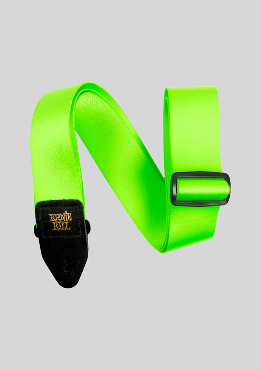 Correa guitarra o bajo Ernie Ball Neon Green Premium Strap P05320
