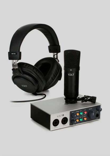 Pack Home Studio Universal Audio Volt 2 (incluye interfaz, micrófono y audífonos)