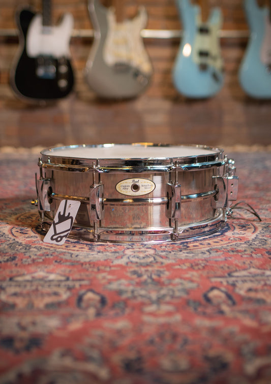 Caja Pearl Custom Alloy Sensitone Steel 14x6,5 usada