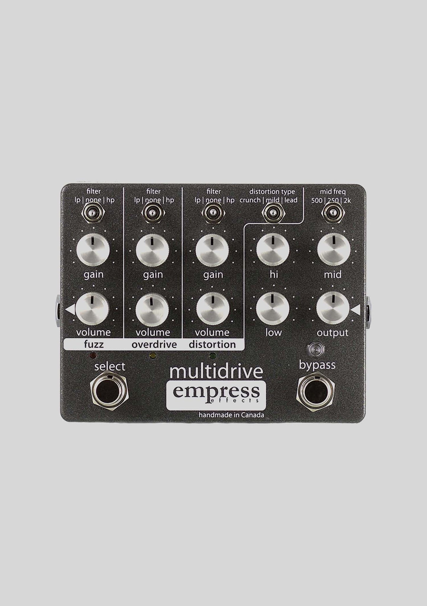 Pedal Empress Multidrive Overdrive/Distorsión/Fuzz para Guitarra - Semi nuevo (incluye caja) - Pedal de guitarra