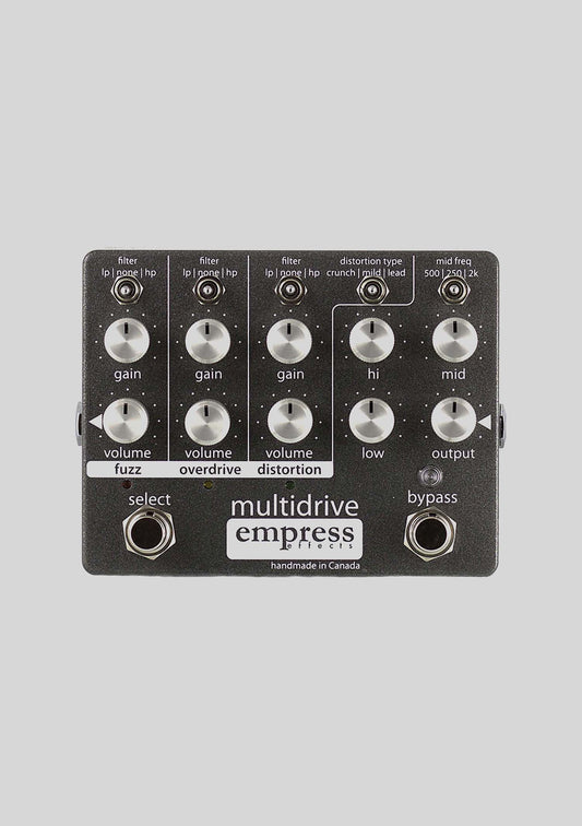 Pedal Empress Multidrive Overdrive/Distorsión/Fuzz para Guitarra - Semi nuevo (incluye caja) - Pedal de guitarra