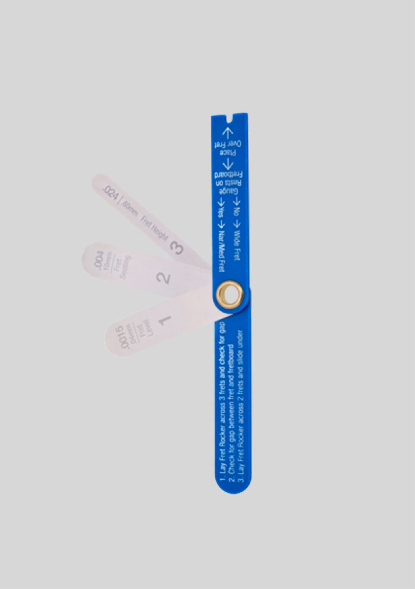 Medidor de trastes MusicNomad Precision Fret Gauge