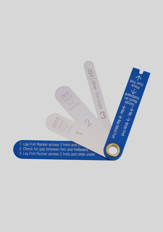 Medidor de trastes MusicNomad Precision Fret Gauge