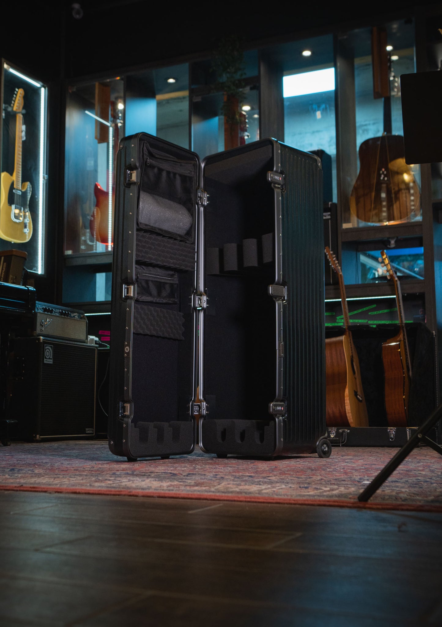 Quantum GTX Triple estuche de viaje - Hardcase de guitarra (Demo Model)