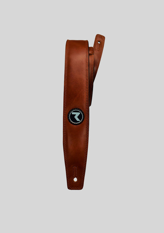 Correa guitarra o bajo RAVEN Vintage Padded 2 Whisky - Raven Straps