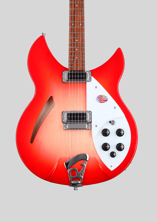 Rickenbacker 330 nueva año 2025 Fireglo - Guitarra eléctrica