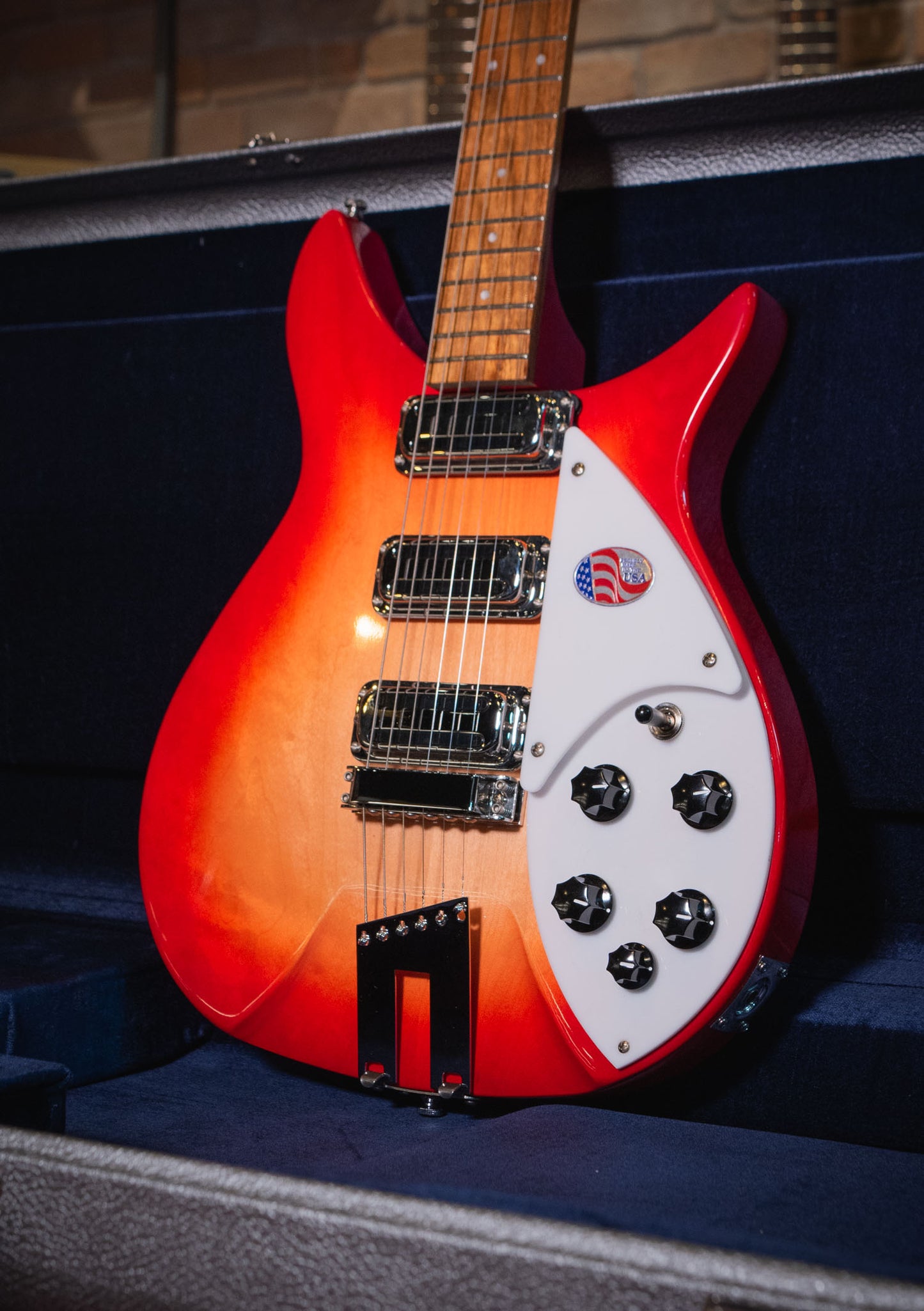 Rickenbacker 350 V63 Liverpool fireglo - Guitarra eléctrica