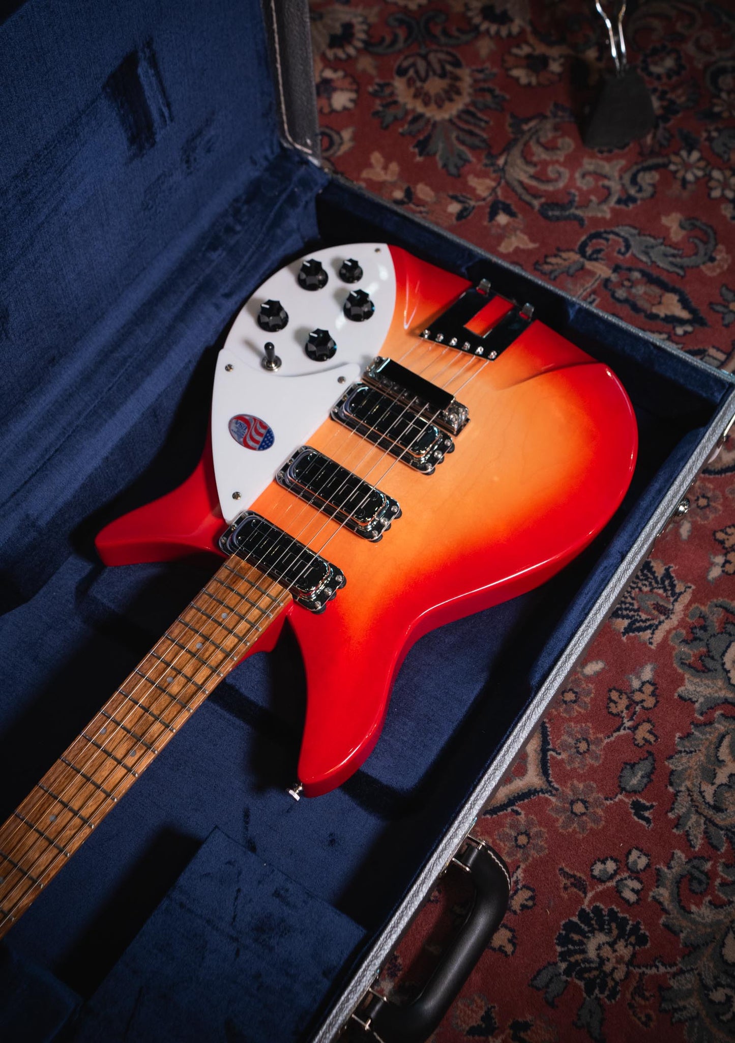 Rickenbacker 350 V63 Liverpool fireglo - Guitarra eléctrica