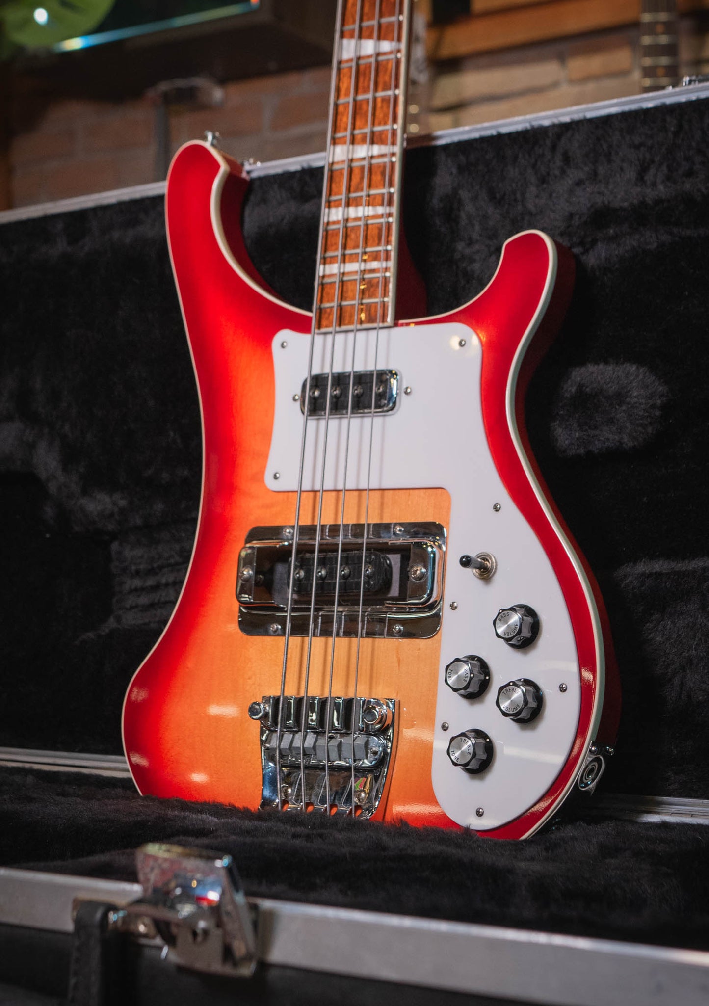 Rickenbacker 4003 Stereo Fireglo usado año 2012 (incluye hardcase) - Bajo eléctrico