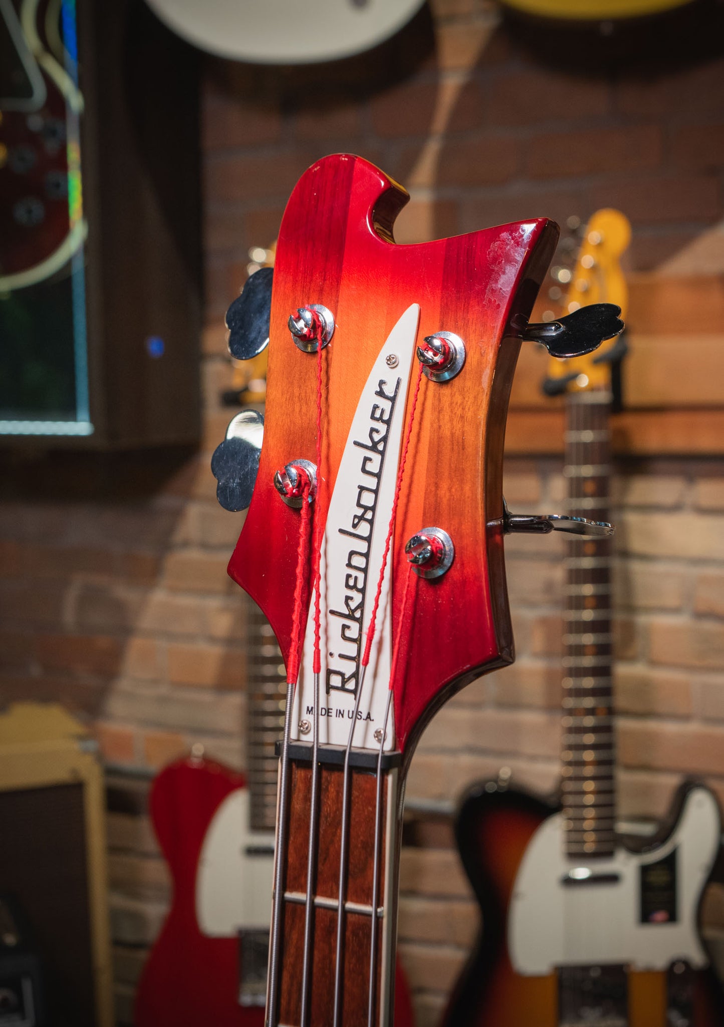 Rickenbacker 4003 Stereo Fireglo usado año 2012 (incluye hardcase) - Bajo eléctrico