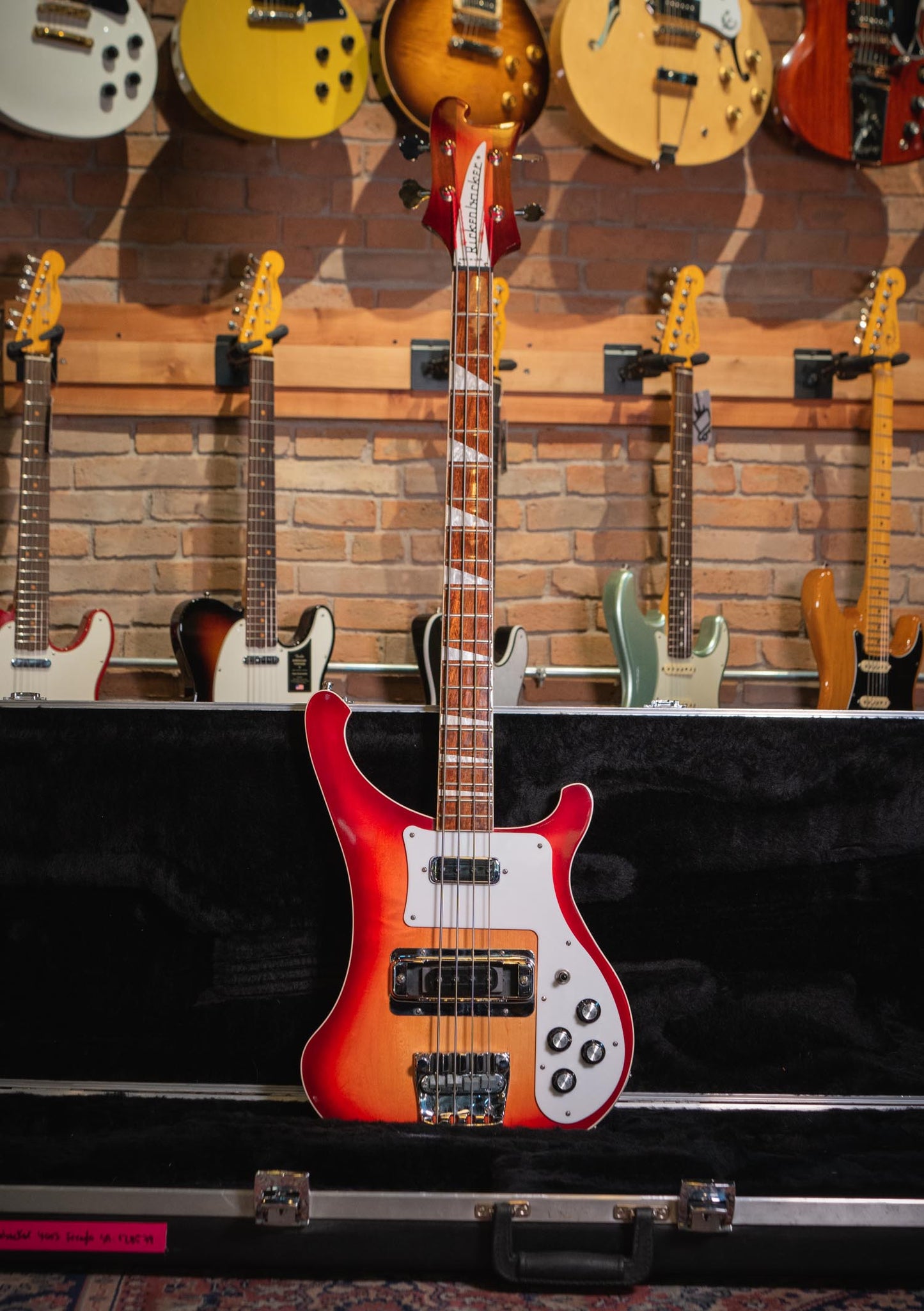 Rickenbacker 4003 Stereo Fireglo usado año 2012 (incluye hardcase) - Bajo eléctrico