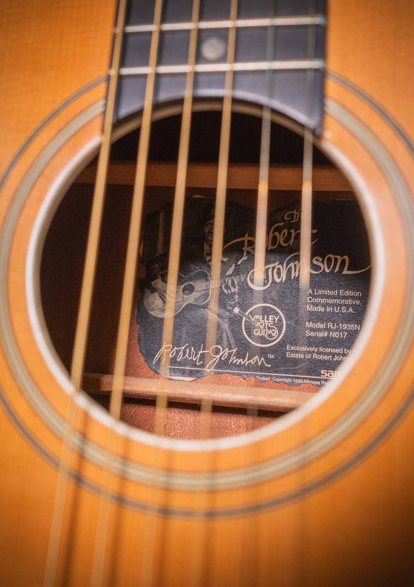 Samick The Robert Johnson RJ-1935N años 90s usada - Guitarra acústica
