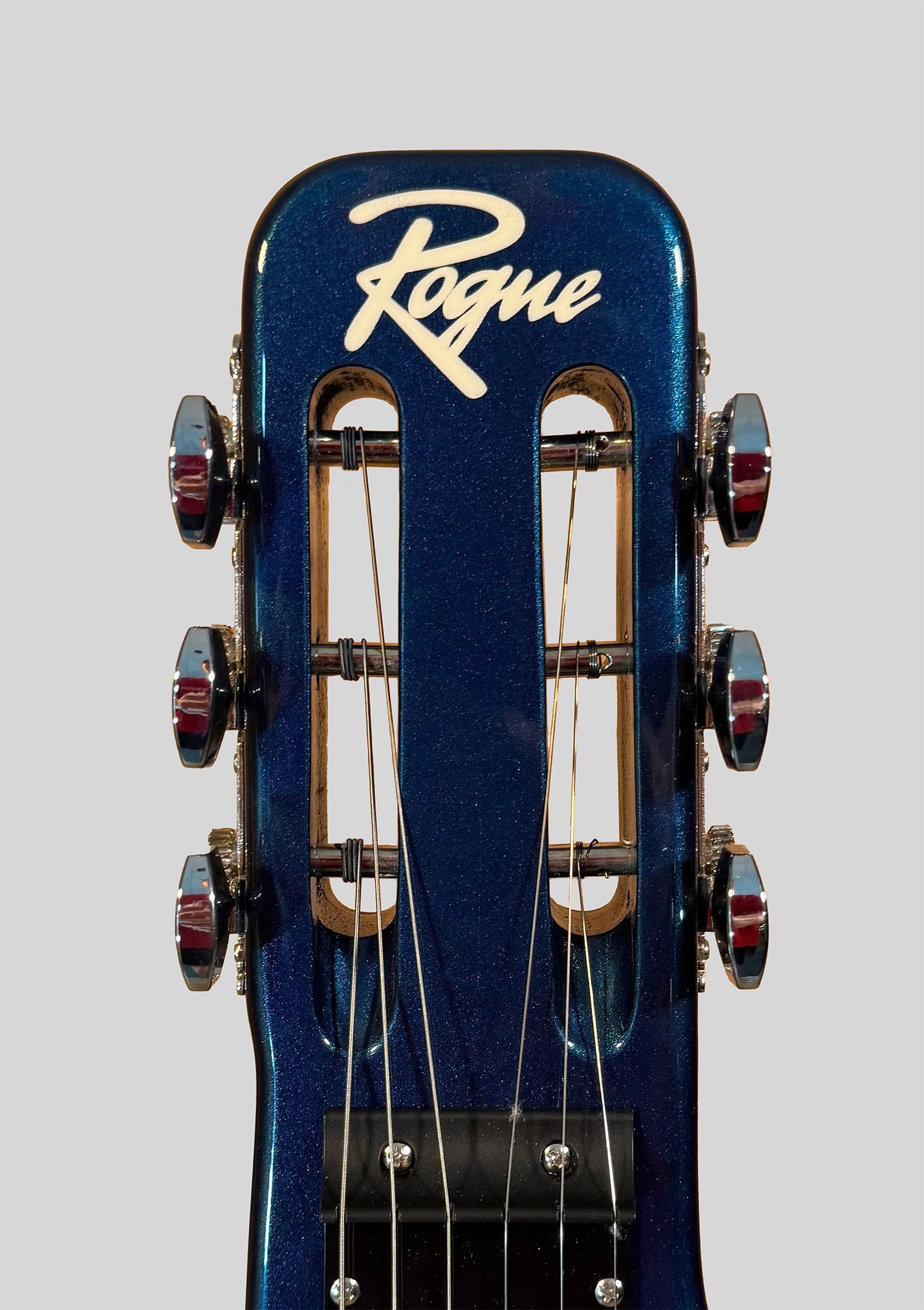 Rogue RLS1MBL Blue usada - Lap Steel