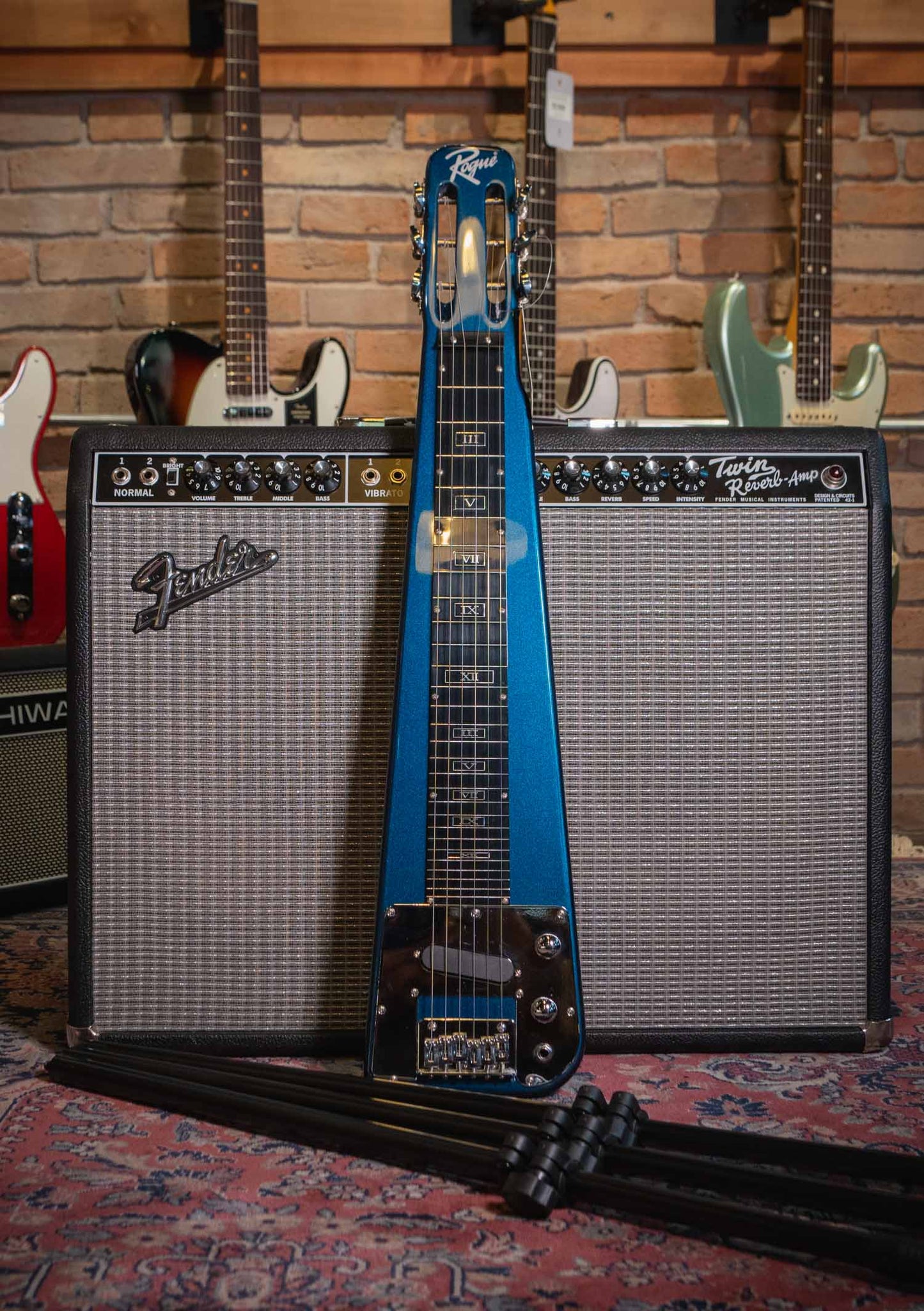 Rogue RLS1MBL Blue usada - Lapsteel