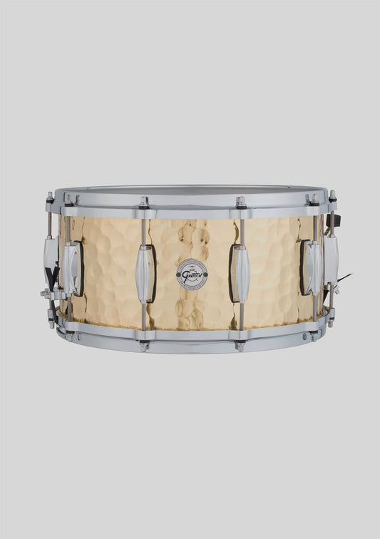 Gretsch hammered brass full range 14x6,5 - Caja