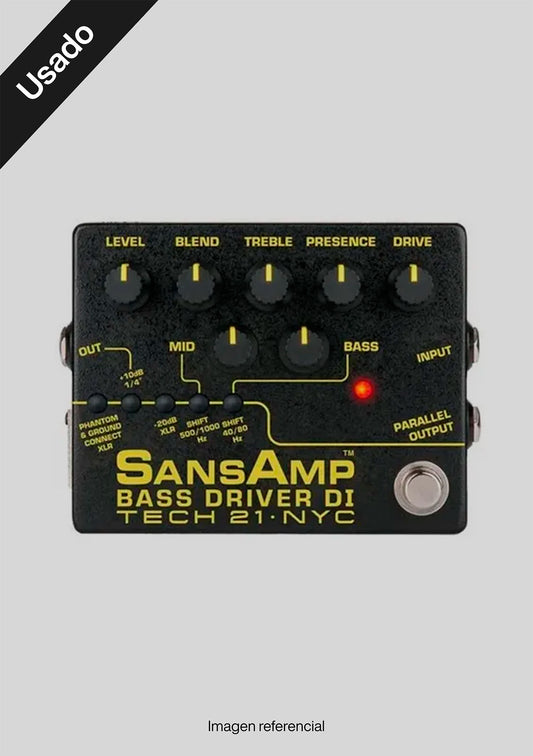 SansAmp Para Drive DI Tech 21 NYC usado - Pedal