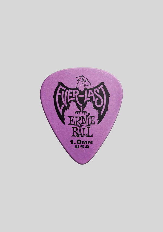 Set de uñetas Ernie Ball (12 unidades) 1.0mm Purple Everlast Picks  P09193