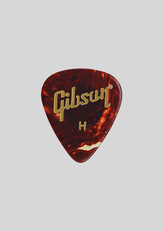 Set uñetas Heavy (12u) Gibson Tortoise café