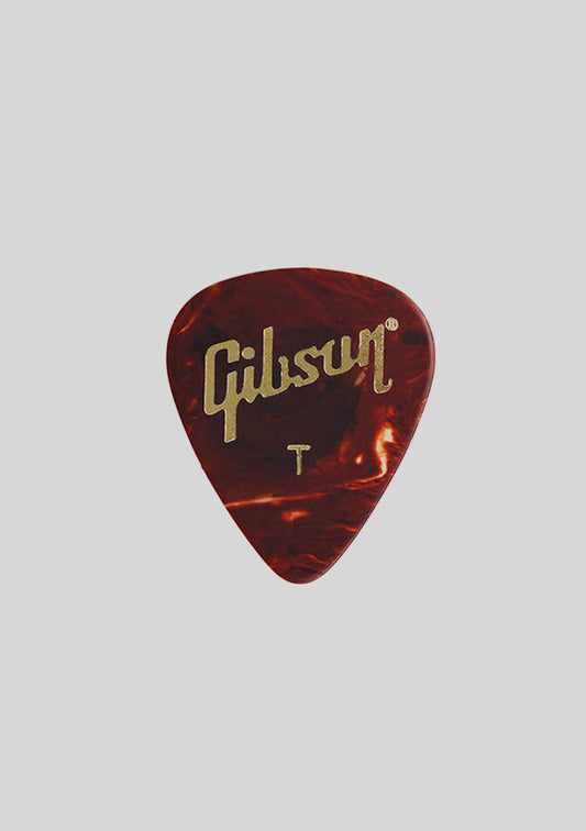 Set uñetas Thin (12u) Gibson Tortoise café