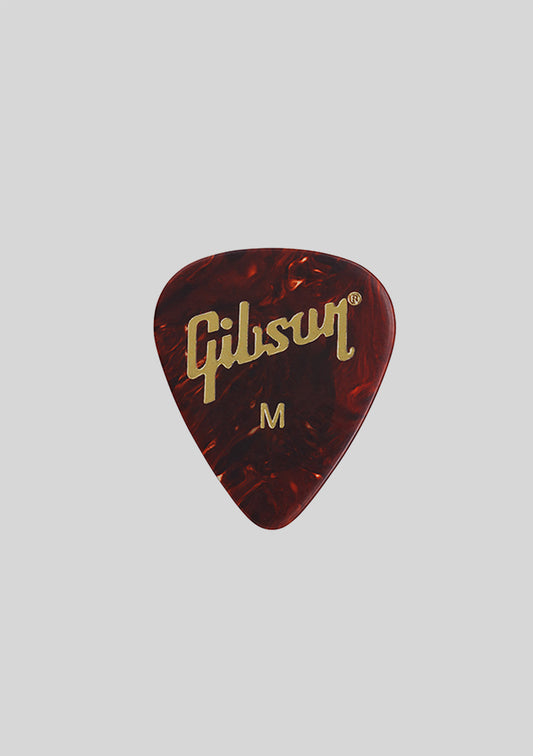 Set uñetas medium (12u) Gibson Tortoise café