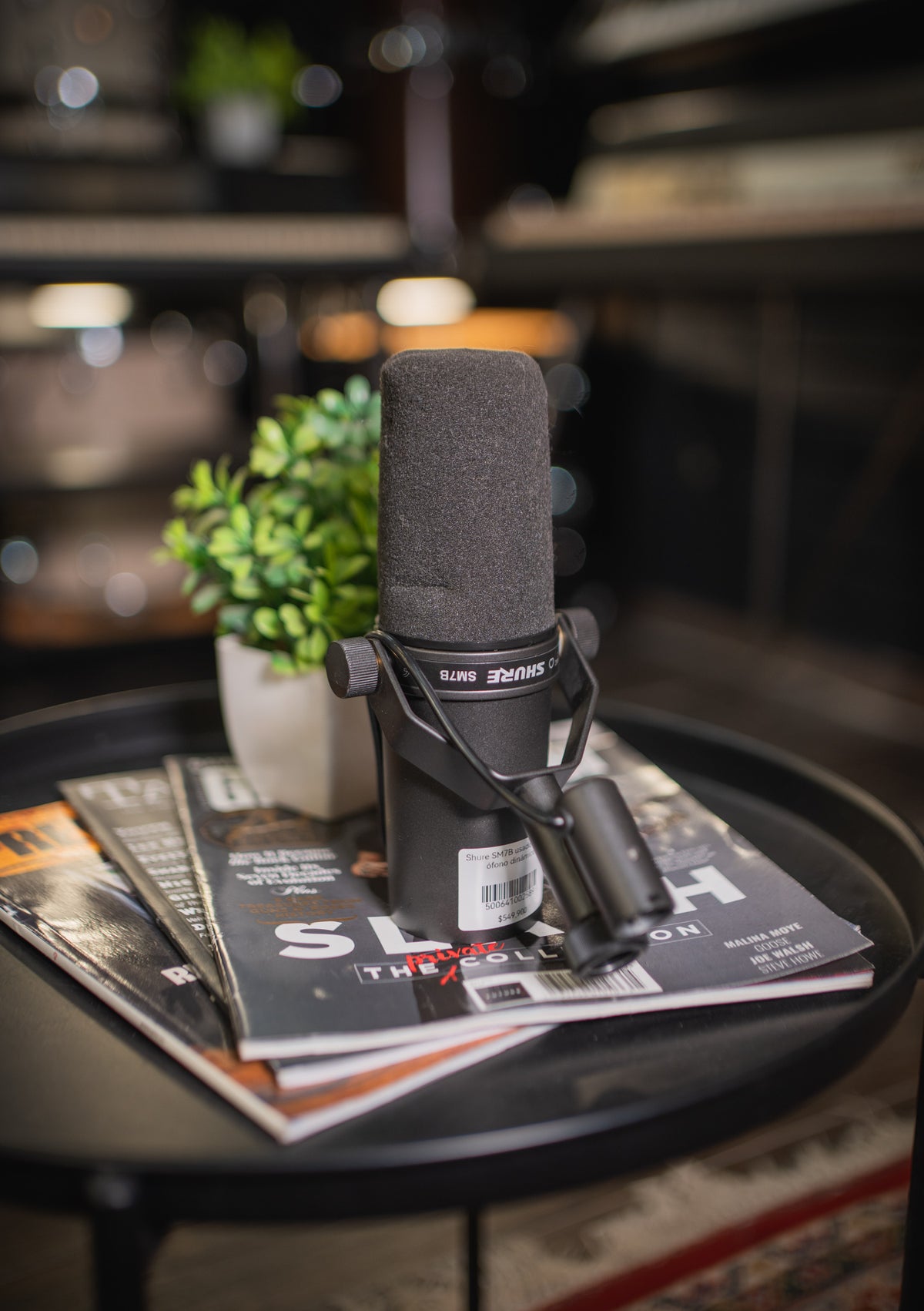 Shure SM7B usado - Micrófono dinámico