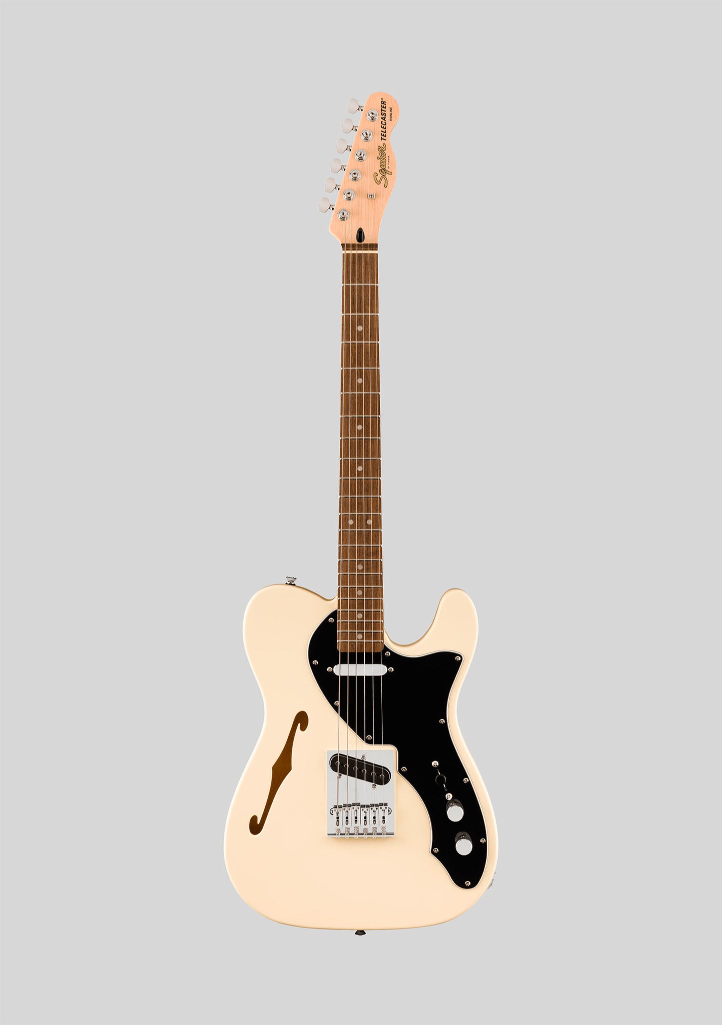 Squier Affinity Telecaster Thinline Olympic White - Guitarra eléctrica