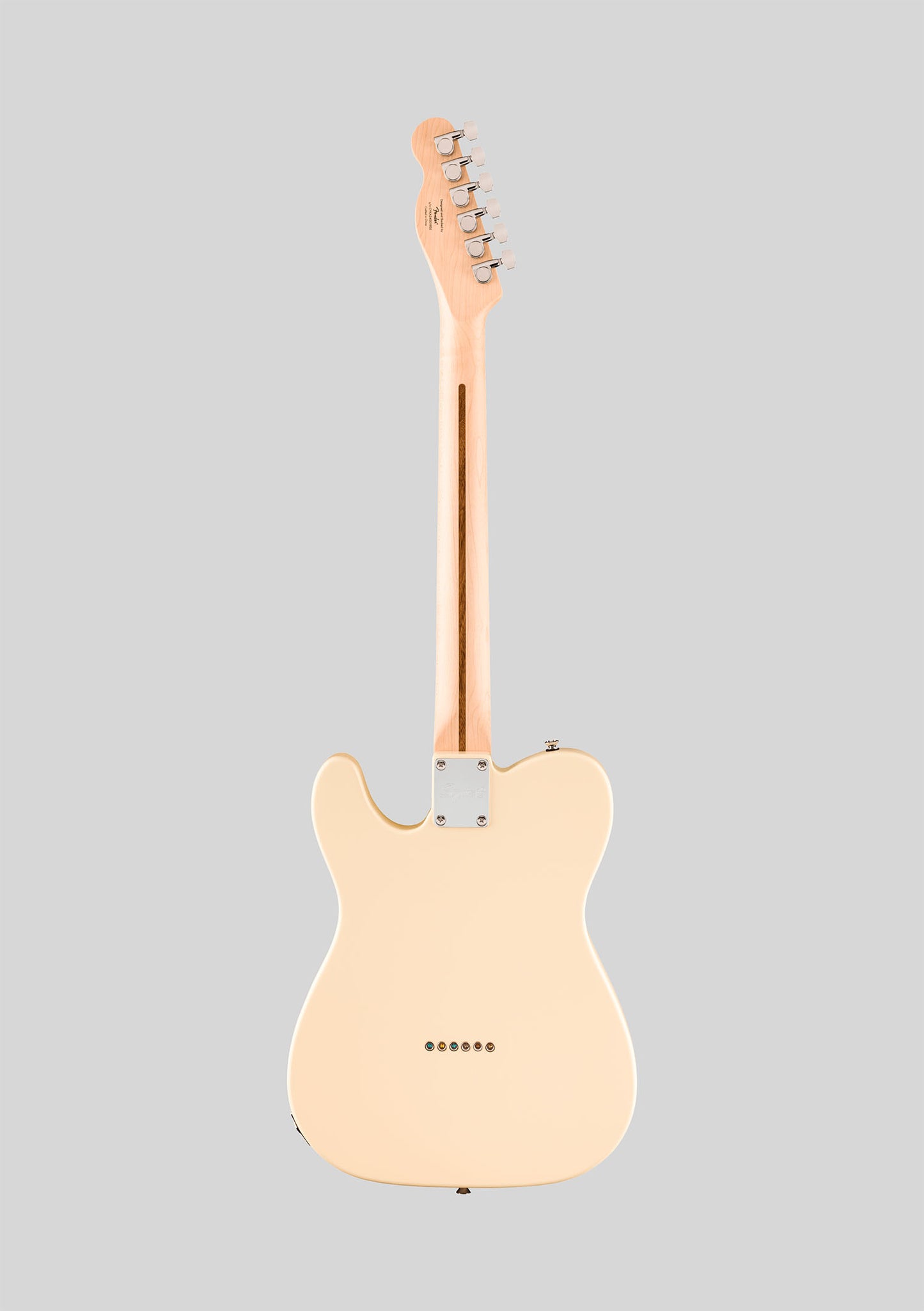 Squier Affinity Telecaster Thinline Olympic White - Guitarra eléctrica