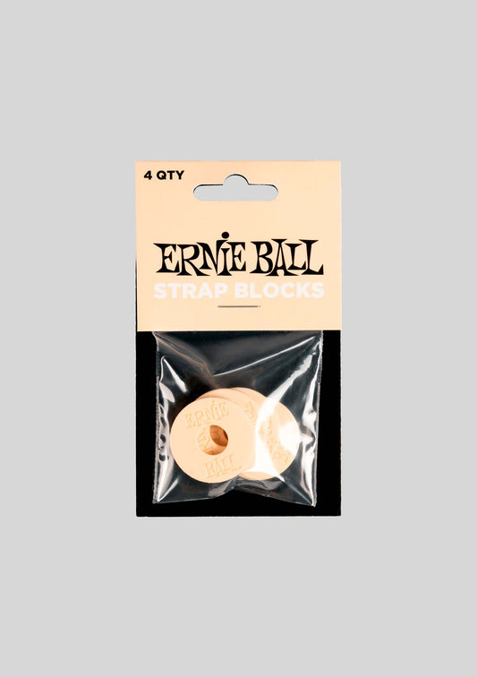 Strap Blocks Cream Ernie Ball (4 unidades) P05624