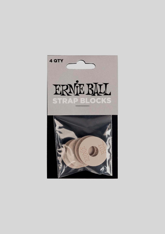 Strap Blocks Gray Ernie Ball (4 unidades) P05625