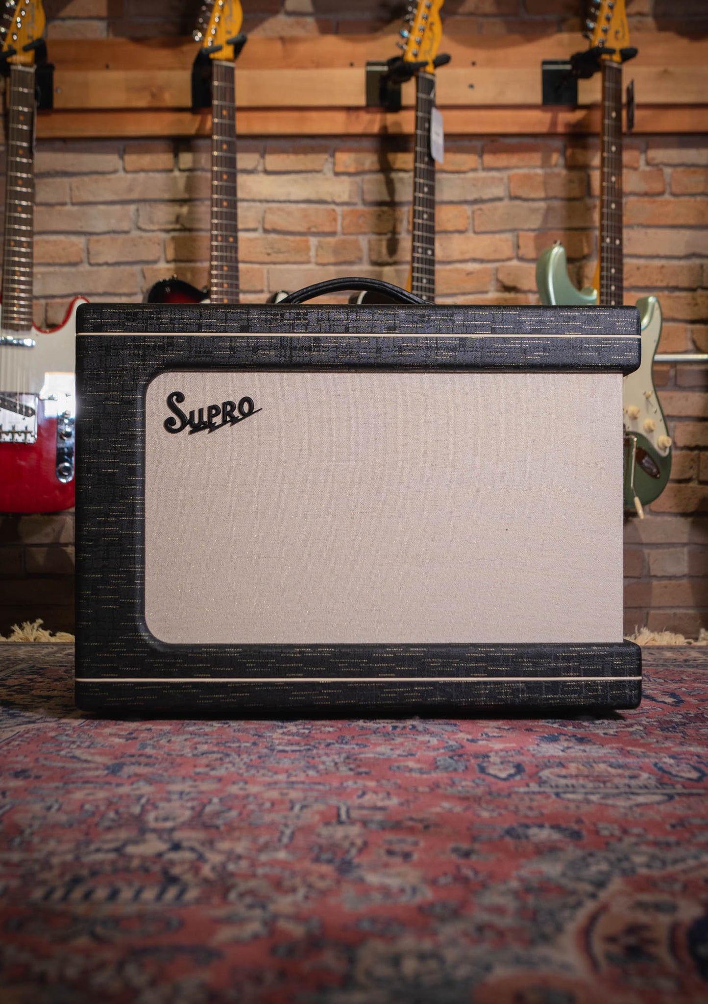Supro Ambassador Custom 2x10 50 Watts Black usado - Amplificadores