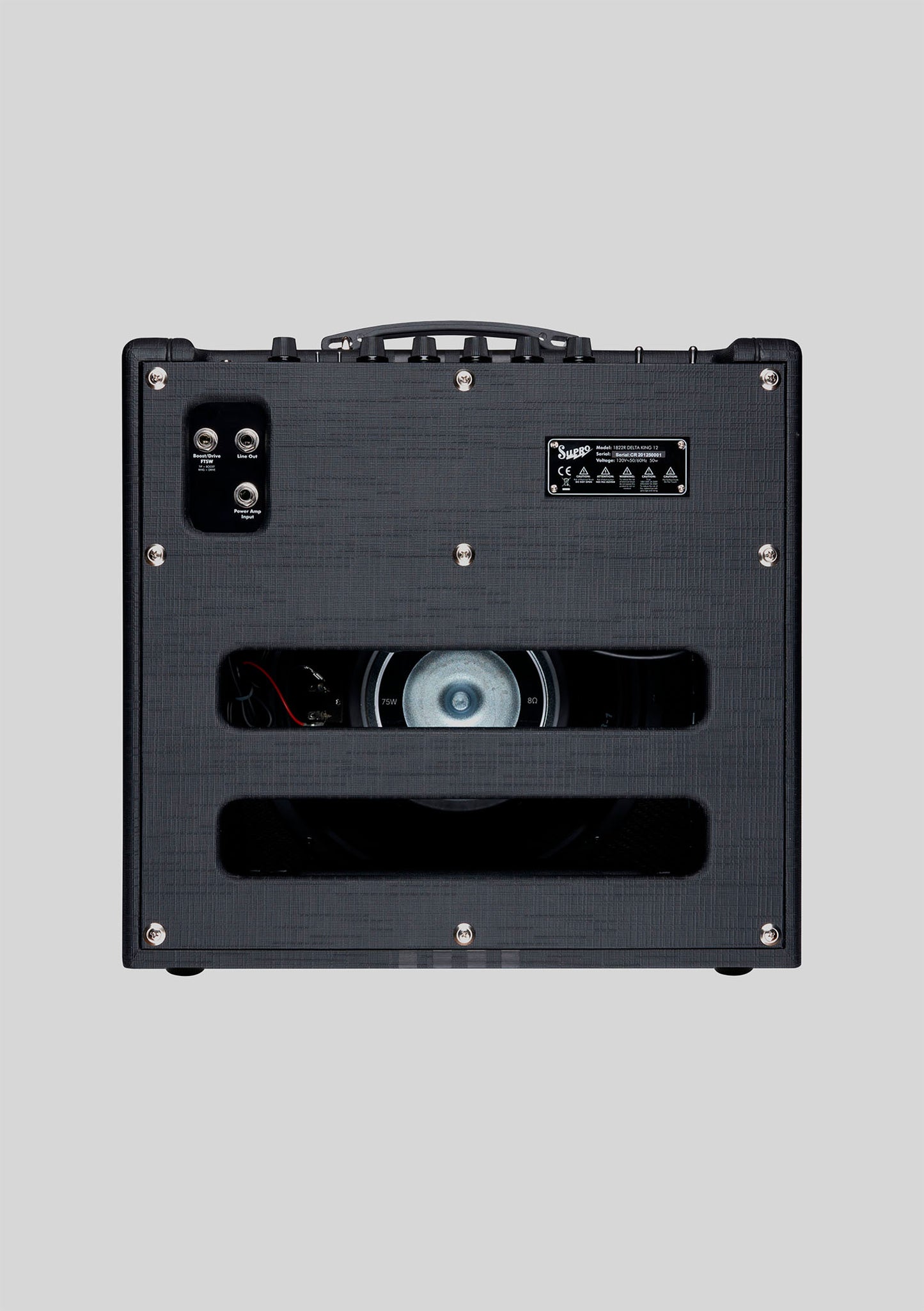 Supro Delta King 12 Black 1x12, 15 watts 1x12 - Amplificador de guitarra