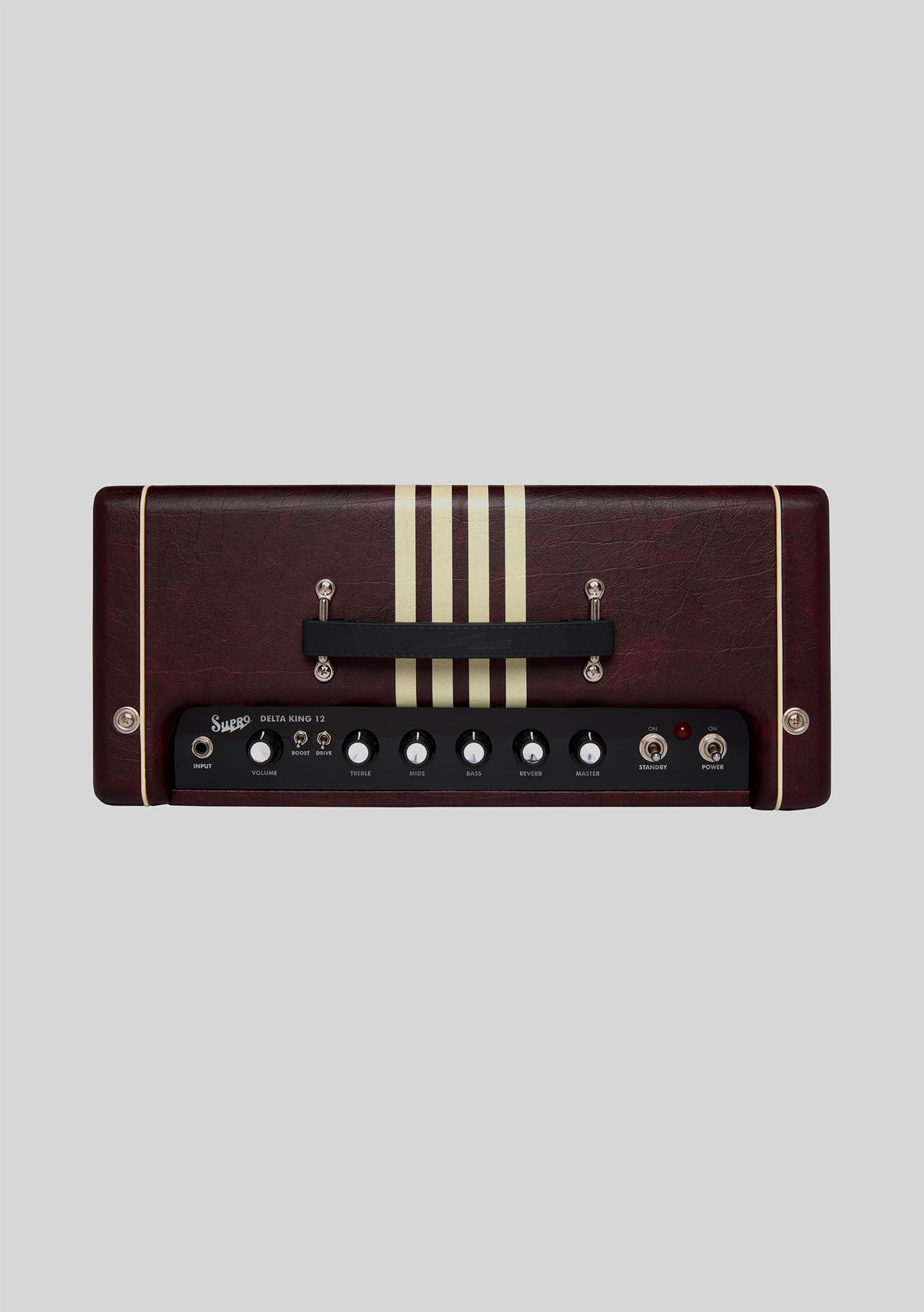 Supro Delta King 12 Burgundy and Cream, 15 watts 1x12 - Amplificador de guitarra
