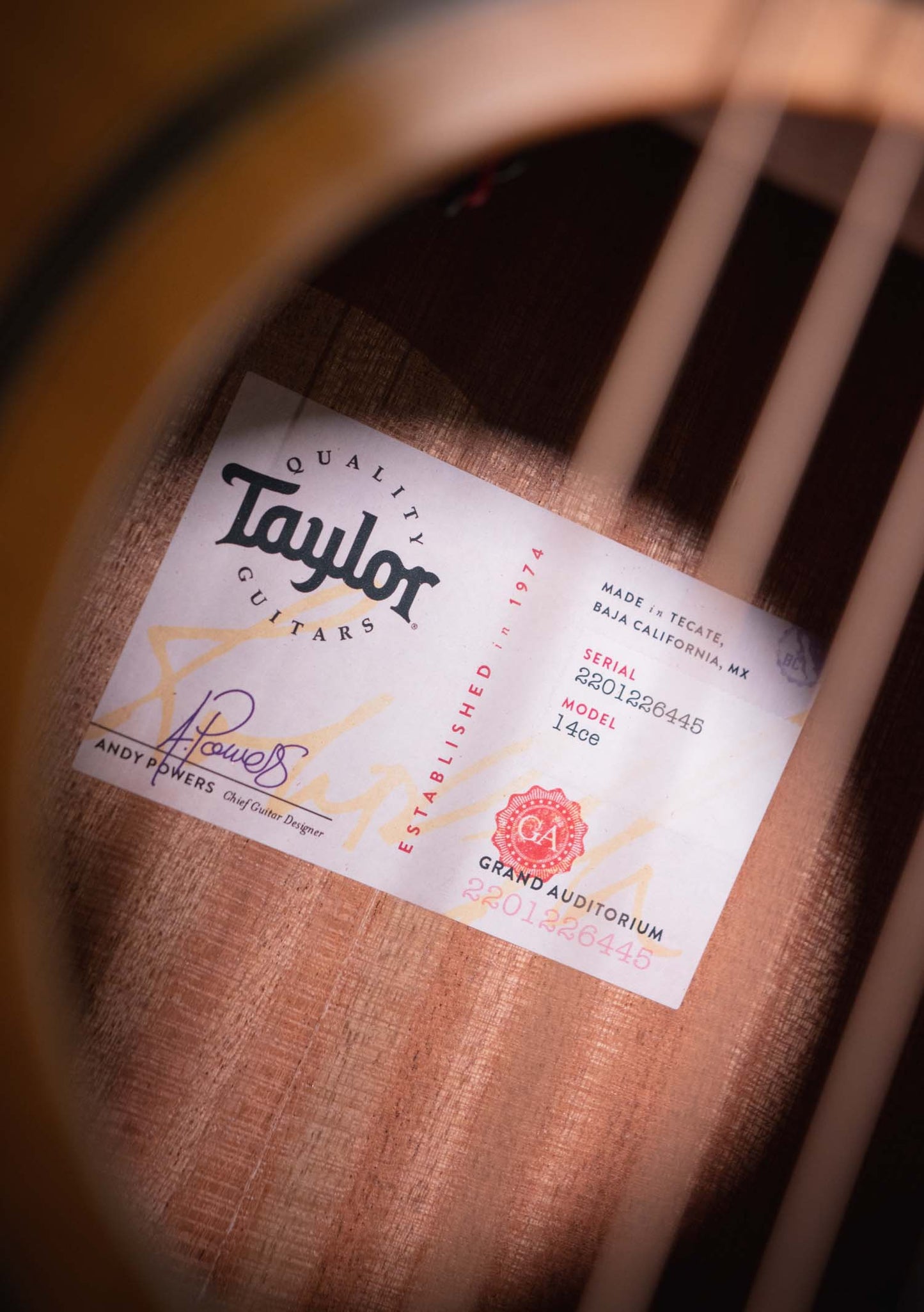 Taylor 14CE Grand Auditorium - Guitarra electroacústica