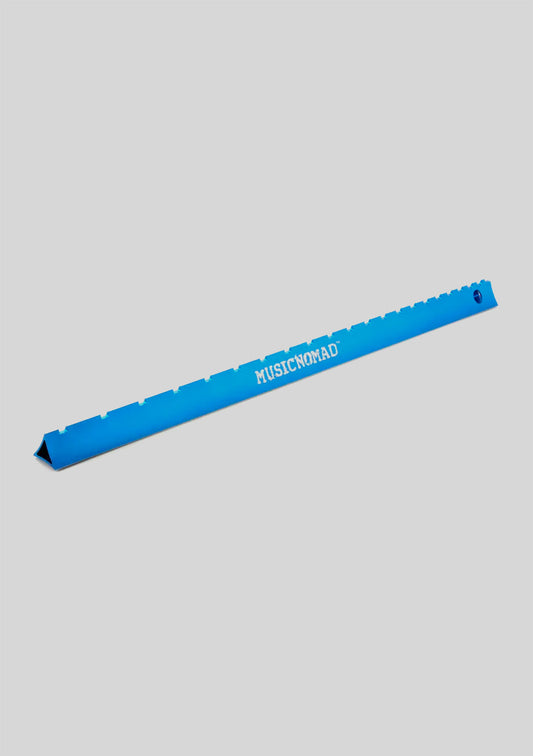 Regla medición freatboard MusicNomad Tri-Beam 3 'n 1 Dual Notched Straightedge & Precision Straightedge MN821