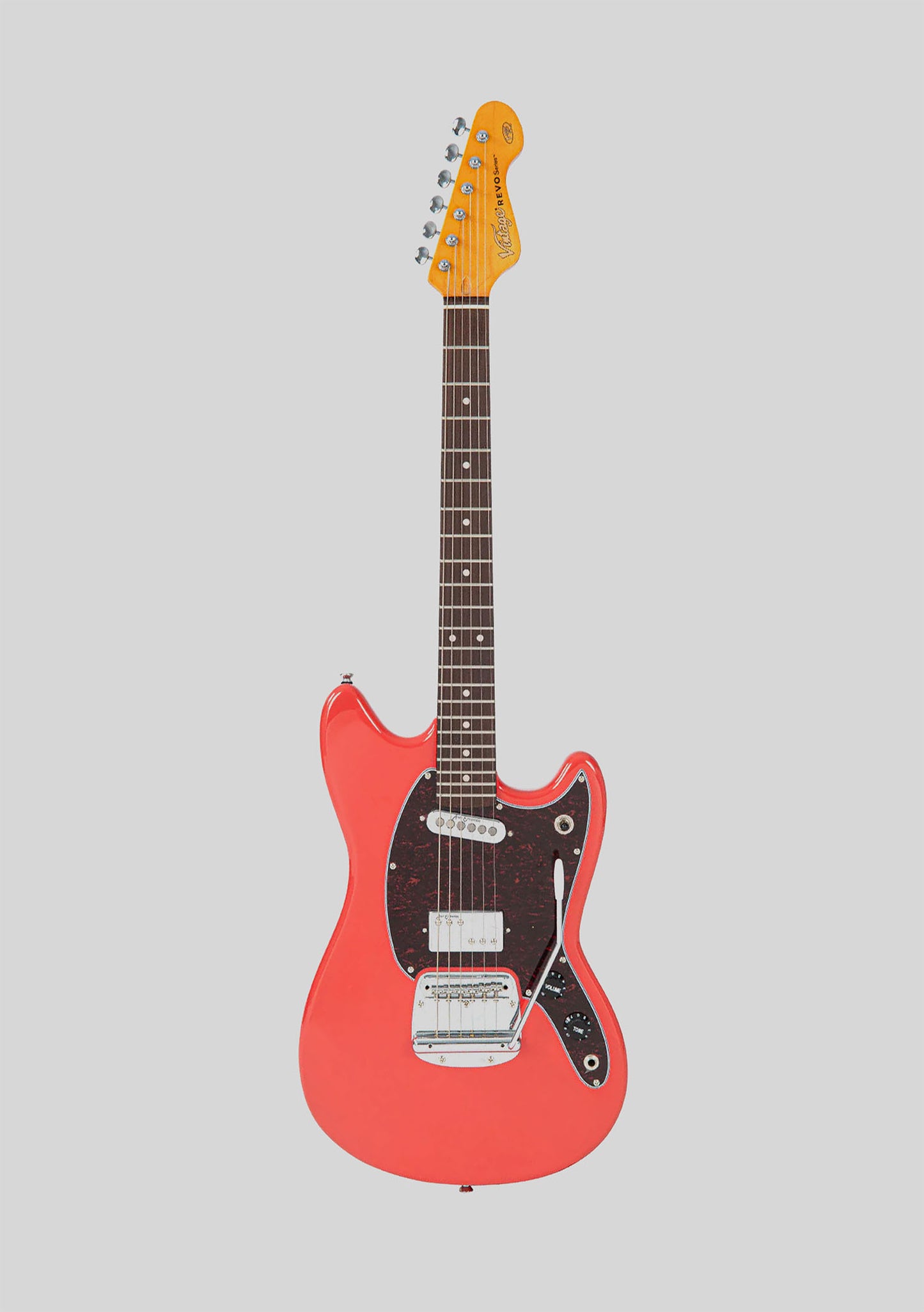 Vintage Revo Colt HS Duo Firenza Red - Guitarra eléctrica