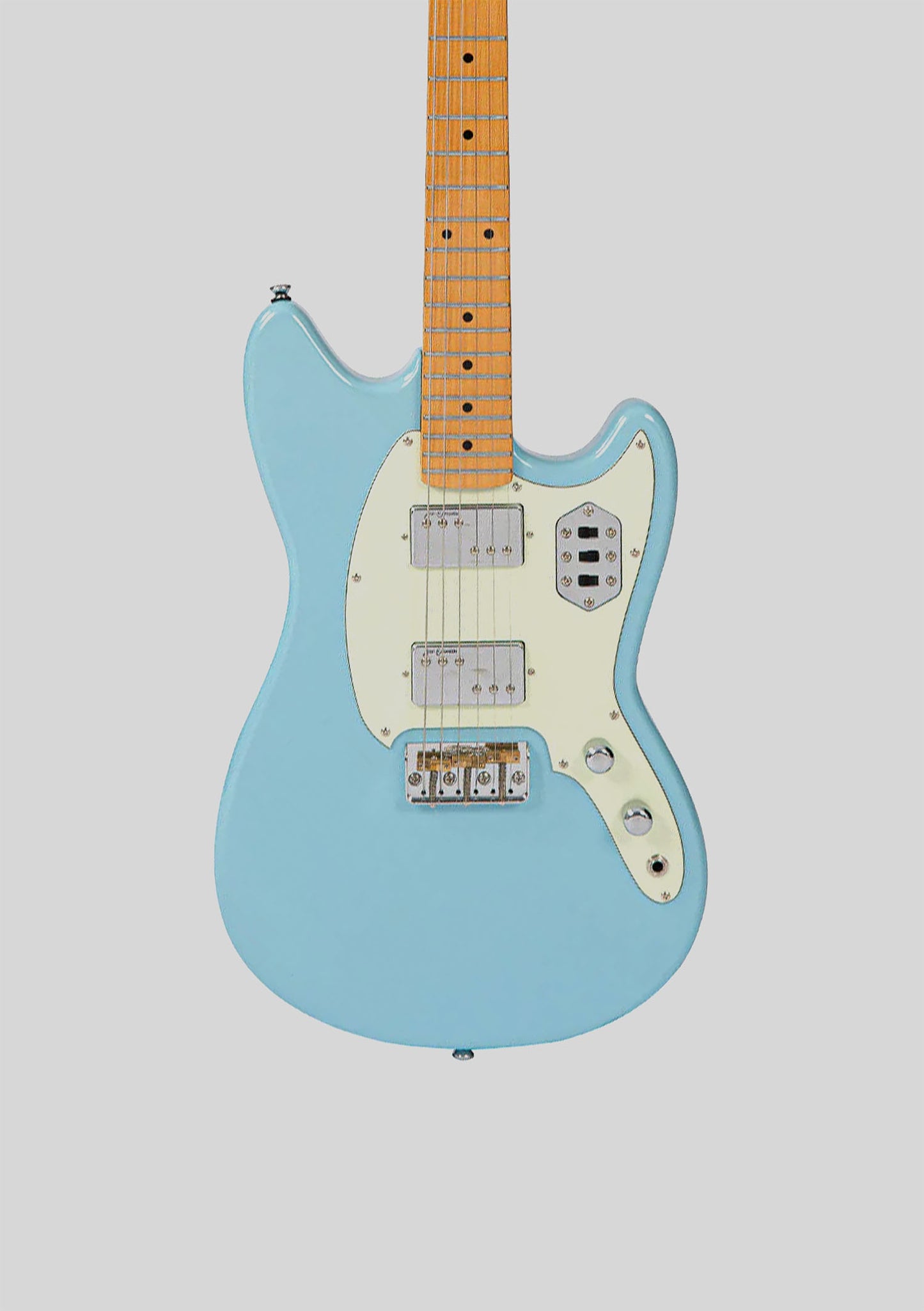 Vintage Revo Series Colt HH Twin Hardtrail Laguna Blue - Guitarra eléctrica