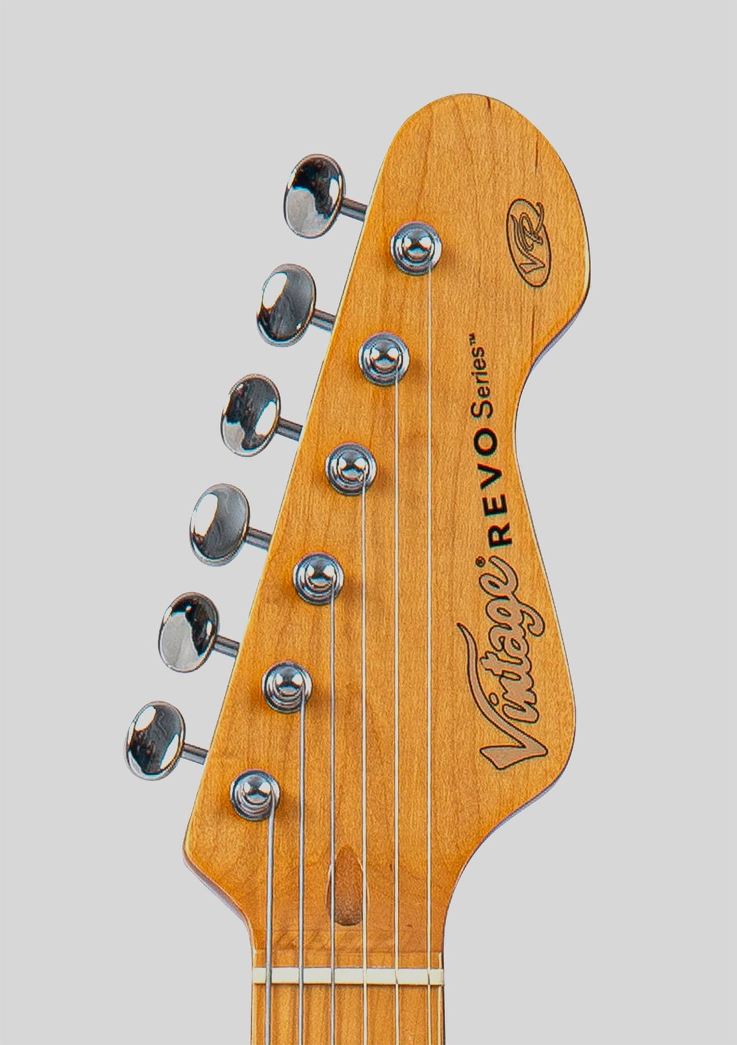 Vintage Revo Series Colt HH Twin Hardtrail Laguna Blue - Guitarra eléctrica