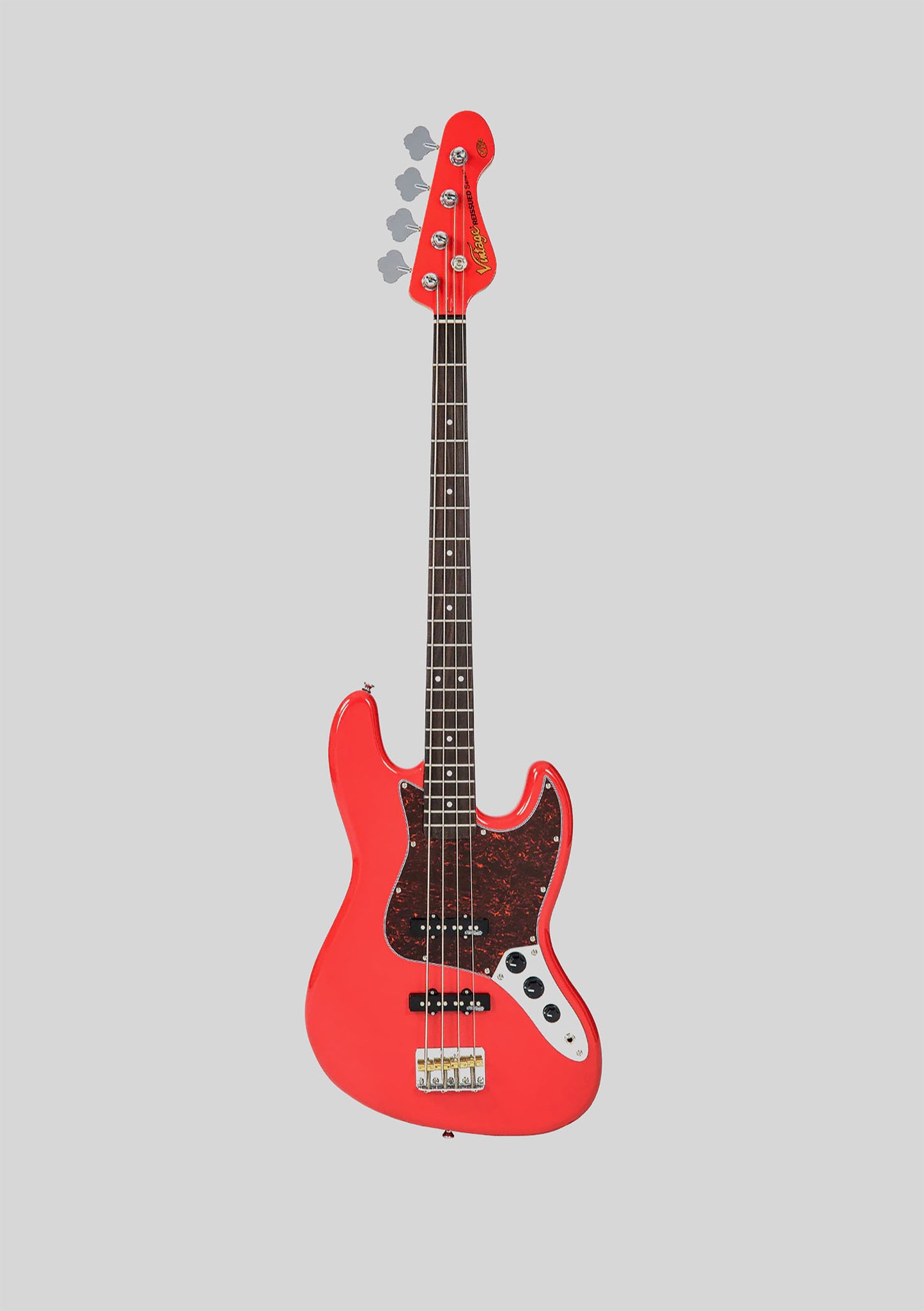 Vintage VJ74 Firenza Red - Bajo eléctrico