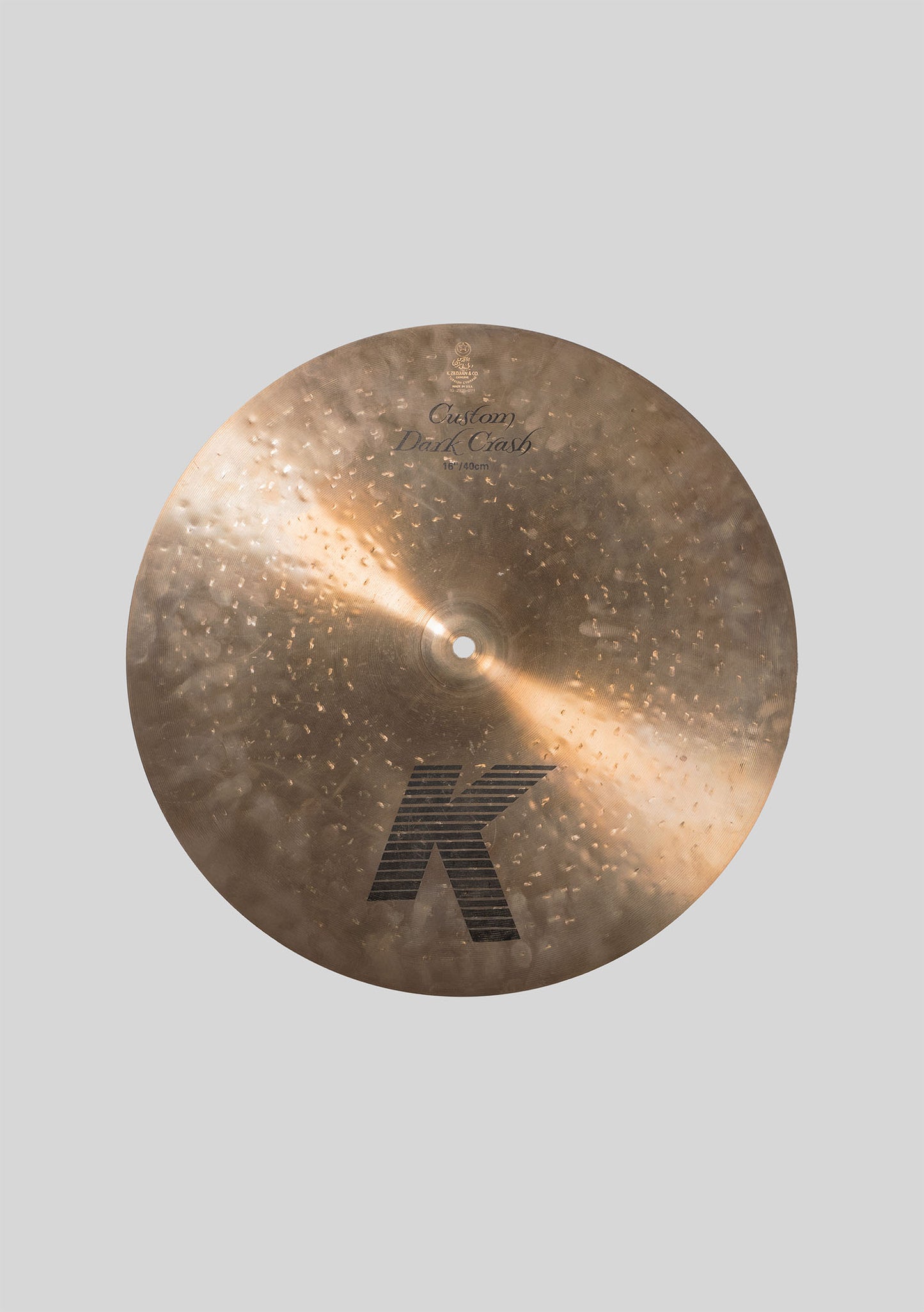 Zildjian K Custom Dark Crash 16 usado - Platillo