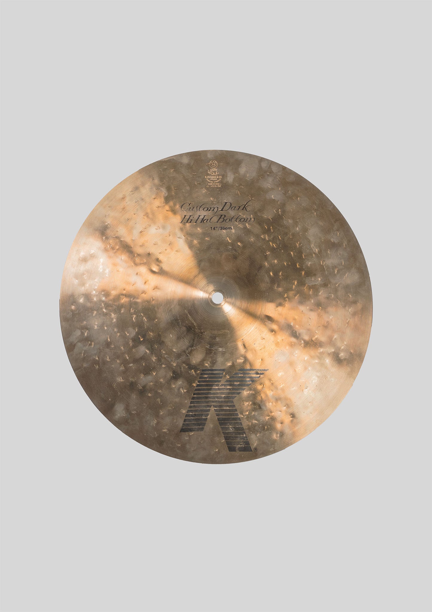 Zildjian K Custom Dark  Hit Hat 14 usado - Platillo