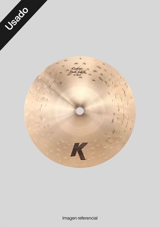 Platillo Zildjian K Custom Dark Splash 8 usado