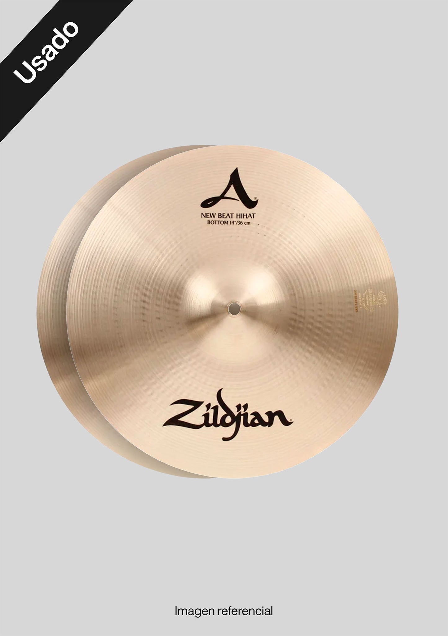 Zildjian New Beat Hihat 14 usado - Platillo