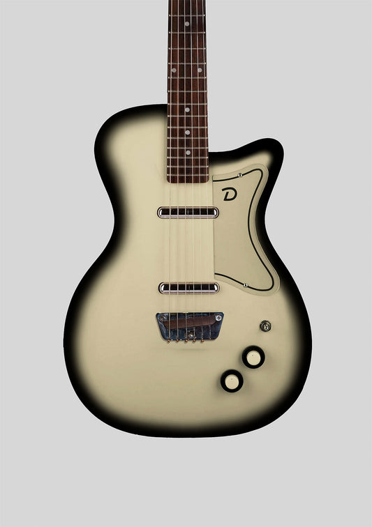 Danelectro 56 U-2 Reissue Black Burst usada (incluye funda) - Guitarra eléctrica