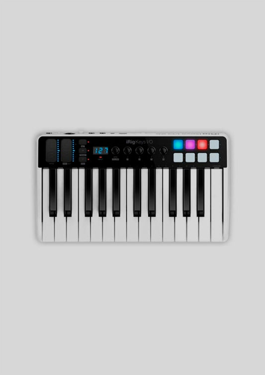 iRig Keys I/O 25 (con interfaz de audio integrada) – Controlador MIDI