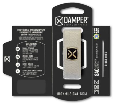 DAMPER Poliéster logo metálico GRIS DTMD19