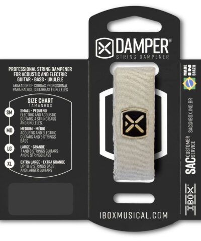 DAMPER Poliéster logo metálico GRIS DTMD19