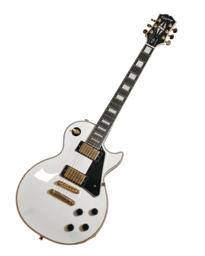 epiphone LES PAUL Custom alpine WHITE año 2021 - incluye gigbag