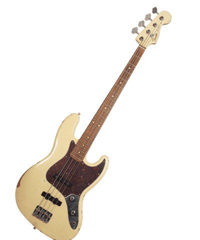 Fender 60th Anniversary Road Worn® Jazz Bass® Año 2020 Olympic White